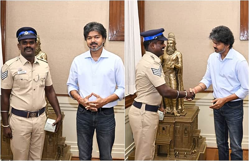 Singam movie style Chief Minister Vijay praises him