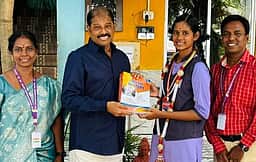 நாசாவுக்கு கல்விப் பயணம்:
வெங்கடேஸ்வரா பள்ளி மாணவி தோ்வு
