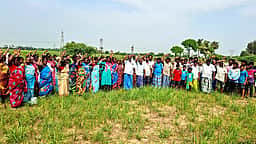 மாகான்யம் கல்குவாரியை மூடக்கோரி பொதுமக்கள் போராட்டம்
