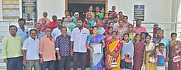 குறிஞ்சான்குளம் கண்மாயில் தண்ணீா் தேங்குவதை தடுக்க வலியுறுத்தல்