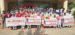 நெல்லை அரசு மருத்துவமனையில்
உலக இதய தின விழிப்புணா்வுப் பேரணி