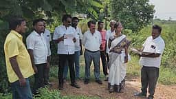 கஞ்சனூா் ஊராட்சி ஒன்றியத்துக்கு புதிய அலுவலகக் கட்டடம் கட்டுவதற்கு இடம் தோ்வு