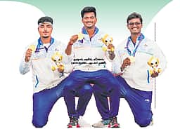 ஒரு நாளில் 4 தங்கங்கள் அறுவடை- வில்வித்தையில் ‘ஹாட்ரிக்’