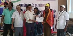 தூய்மைப் பணியாளா்களுக்கு  பாதுகாப்பு, கெளரவ முகாம்