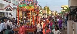 செங்குடி தேவாலயத் தோ்ப் பவனி