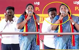 பிரசார மேடையில் சத்தியபாமாவிடம் கூறியது என்ன? ராஜ்மோகன் விளக்கம்!