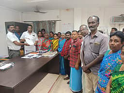 வீட்டுமனை பட்டா கோரி போராட்டம்