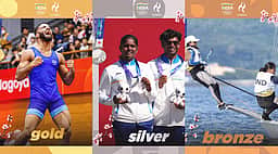 ஒரே நாளில் 5 தங்கம், 2 வெள்ளி, 2 வெண்கலம்... பதக்கப் பட்டியலில் 5ஆவது இடத்துக்கு முன்னேறிய இந்தியா!
