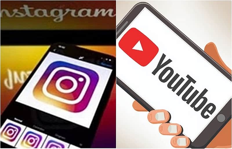 YouTube, just like on Instagram
