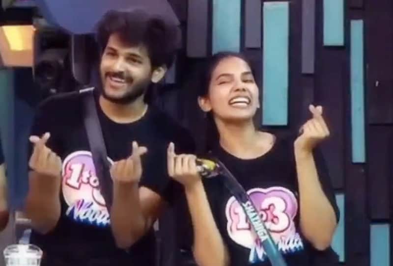 Bigg boss 10 shathiga mukesh love