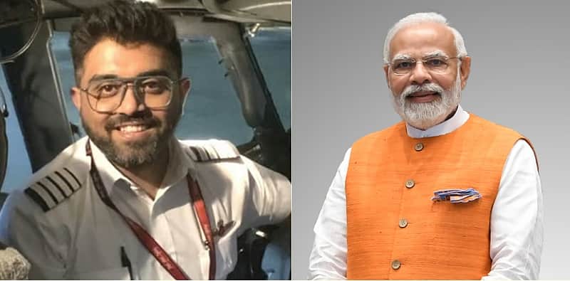 PM Modi spoke to India brave pilot Captain Smit Machchaar