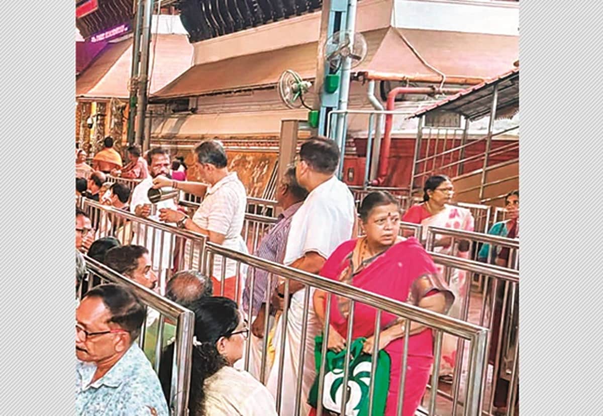 குருவாயூர் கோயில் மூத்த குடிமக்களுக்கு சிறப்பு தரிசனம்!