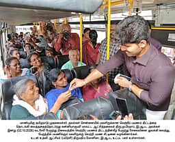 கன்னியாகுமரி மாவட்டத்தில் 500 வெற்றிப்பயண பேருந்துகள் இயக்கம்