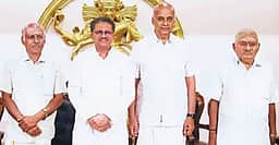மகான்களின் சிந்தனைகளை இளைஞா்களிடம் சோ்க்க வேண்டும்: உயா்நீதிமன்ற முன்னாள் நீதிபதி சுரேஷ்குமாா்