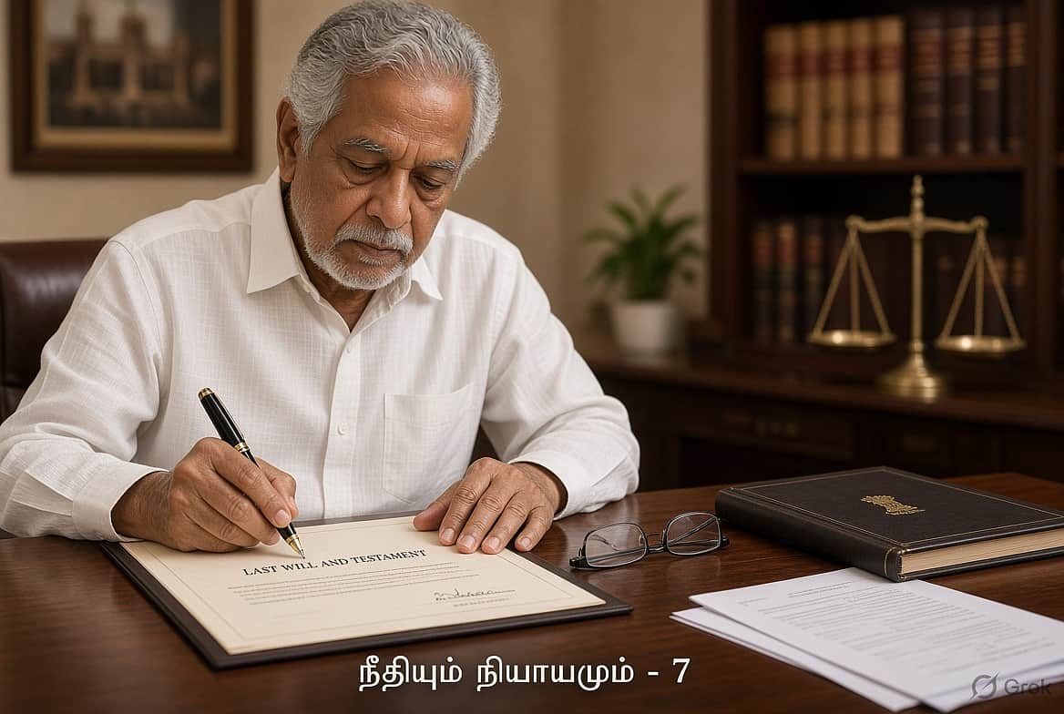 விருப்ப உயில் - சந்தேகங்களும் விளக்கங்களும்! நீதியும் நியாயமும் - 7