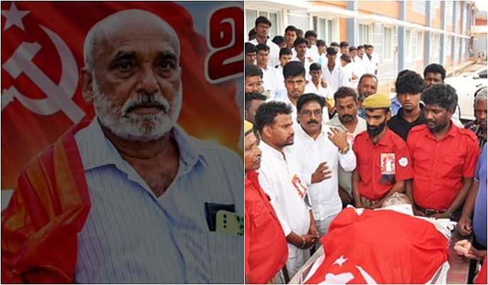 கம்யூனிஸ்ட் கட்சி பிரமுகர் ஏ.கே. ரவி உடல் தானம்!