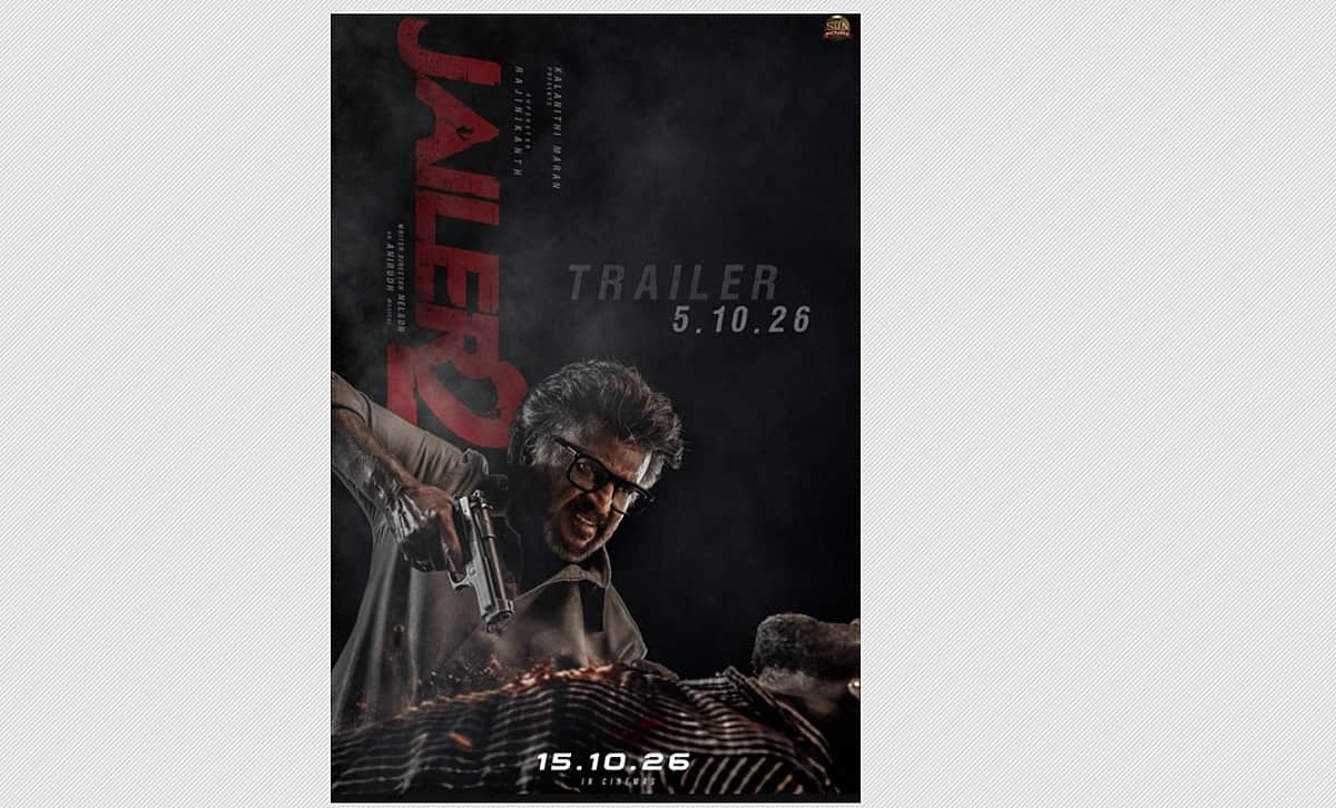 `ஜெயிலர் 2' படத்தின் டிரைலர் வெளியீட்டுத் தேதி அறிவிப்பு!