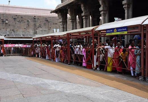 ஸ்ரீரங்கம் கோயிலில் புரட்டாசி சனி வழிபாடு