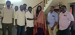ஆசிய விளையாட்டுப் போட்டியில் வெண்கலம் வென்ற வீராங்கனைக்கு வாழ்த்து