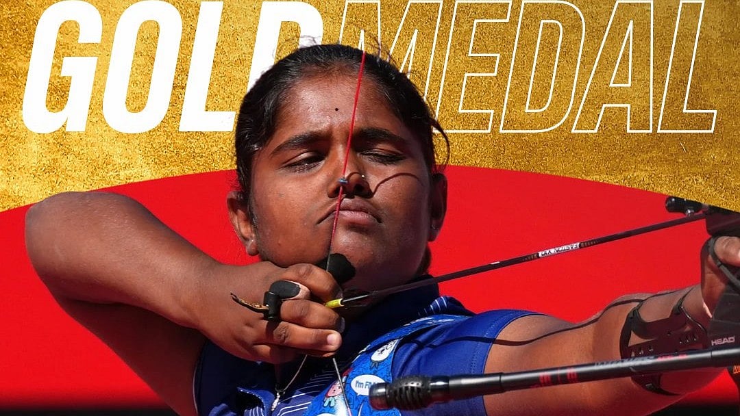 ரிகர்வ் வில்வித்தையில் இந்தியாவுக்கு முதல் தங்கம்..! 17 வயது வீராங்கனை வரலாற்றுச் சாதனை!
