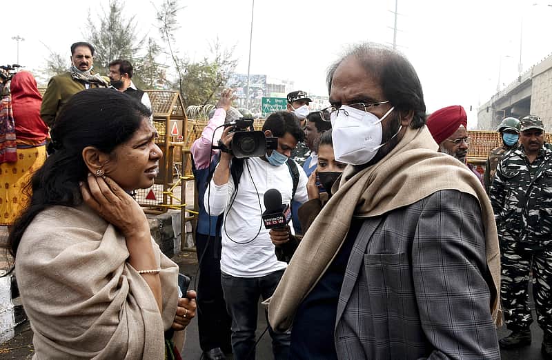 Trichy Siva, Kanimozhi
