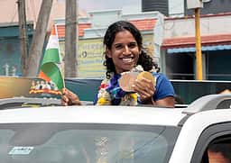 “ஒலிம்பிக் போட்டியில் வெல்வதே இலக்கு” - தடகள வீராங்கனை வித்யா ராம்ராஜ்!