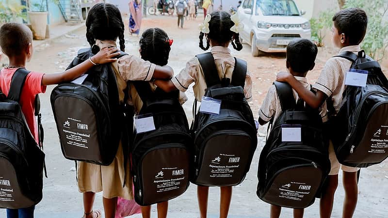 school kids