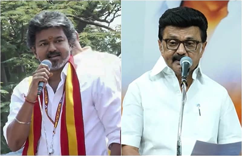 Chief Minister joseph vijay / M.K. Stalin
