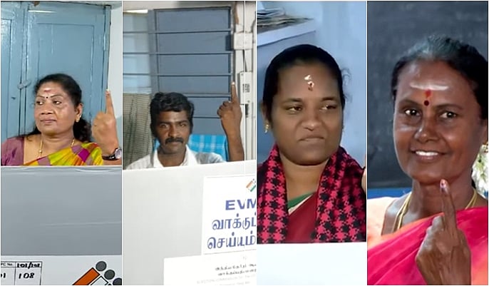 தாராபுரம் இடைத்தேர்தல்: தவெக, திமுக, அதிமுக, கம்யூனிஸ்ட் வேட்பாளர்கள் வாக்களித்தனர்!
