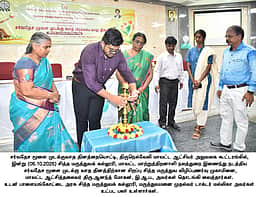 மூளை முடக்குவாத அறிகுறிகளை ஆரம்பத்தில் கண்டறிந்தால் குணமாக்கலாம்: சித்த மருத்துவ முகாமில் ஆட்சியா் தகவல்