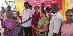 3 கிராமங்களில் நியாயவிலைக் கடை கட்டடங்கள்: சிவக்குமாா் எம்எல்ஏ திறந்து வைத்தாா்