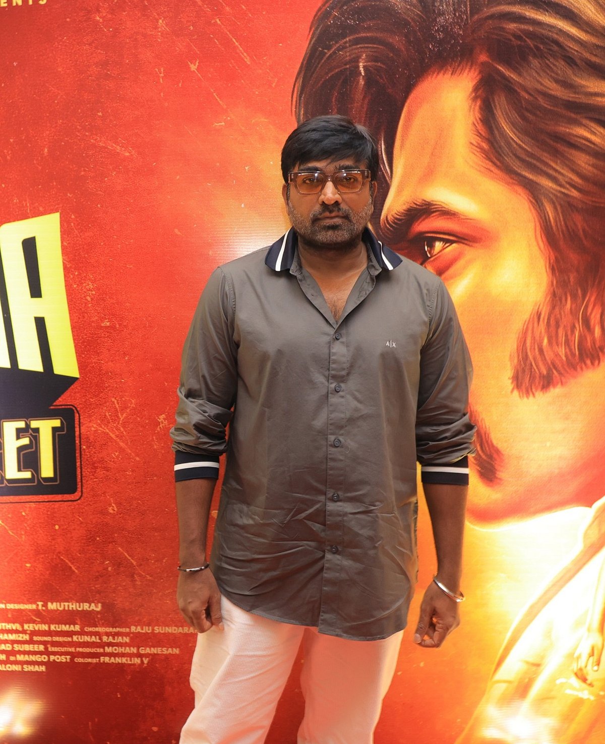 பத்தா திரைப்படத்தின் வெற்றி விழா நிகழ்வில் விஜய் சேதுபதி.