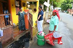 கோரையாறு கரையோரப் பகுதிகளில் குப்பைகளை கொட்டினால் அபராதம்