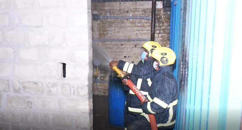 Toxic gas leak at an illegal dye unit in Salem