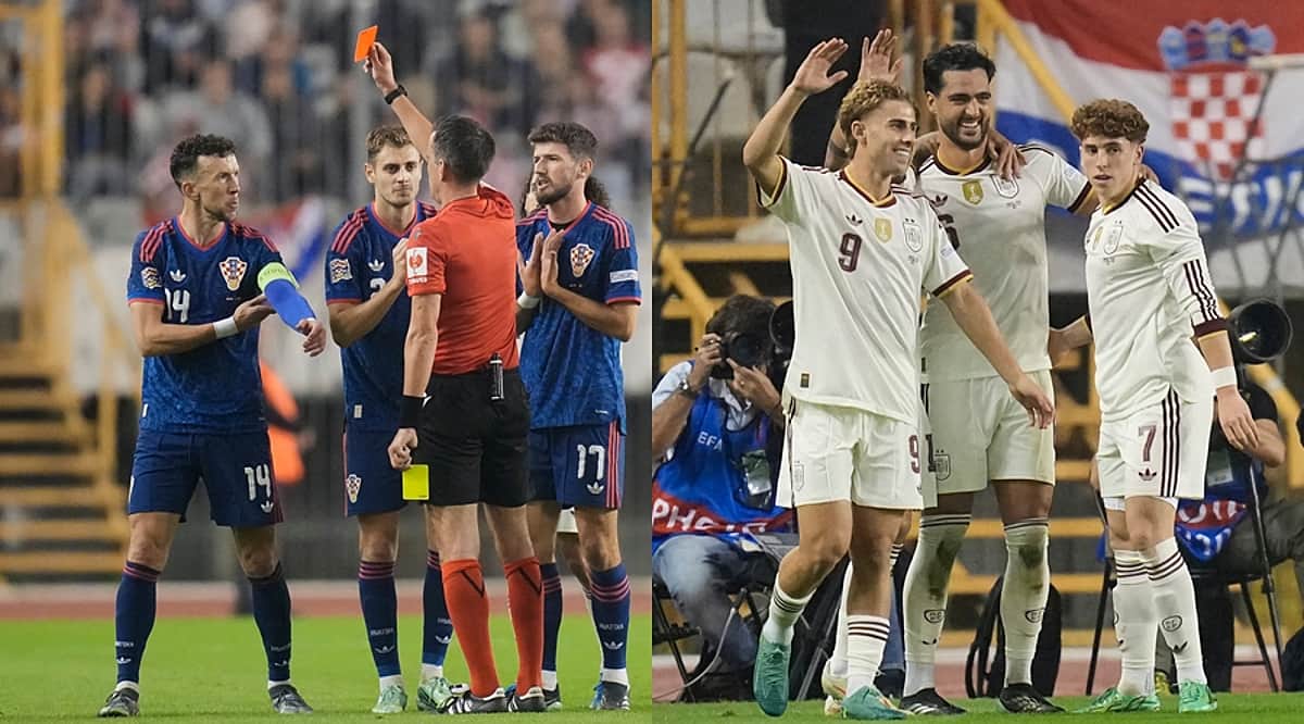 குரேஷிய வீரருக்கு ரெட் கார்டு: நேஷன்ஸ் லீக்கில் காலிறுதிக்கு முன்னேறிய ஸ்பெயின்!