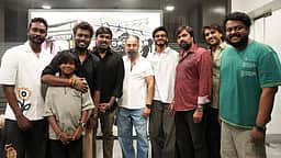 அட்லீ, விஜய் சேதுபதி, சாய் அபயங்கர்..! பத்தா படக்குழுவை நேரில் பாராட்டிய கமல்ஹாசன்!