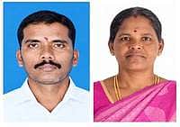 மணப்பாறை அருகே பைக் மீது 
காா் மோதல்: தம்பதி உயிரிழப்பு