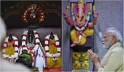 பொது வாழ்வில் 25 ஆண்டுகள்... விநாயகர் கோயிலில் பிரதமர் மோடி சாமி தரிசனம்!