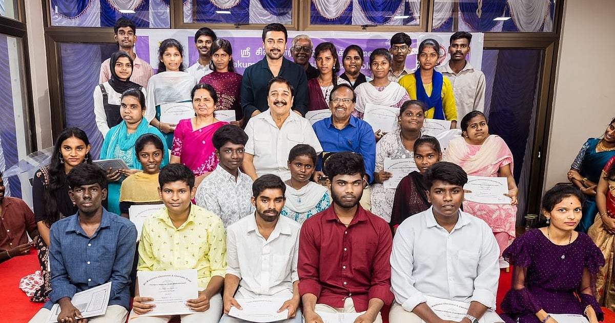 கல்வியும் ஒழுக்கமும் இருந்தால் எதையும் சாதிக்கலாம்: நடிகர் சிவகுமார்