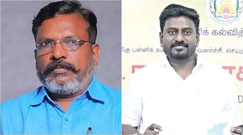 VCK leader Thirumavalavan, Minister Rajmohan