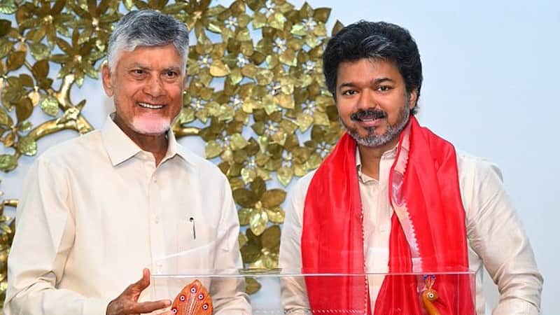 Andhra Chief Minister Chandrababu Naidu, Tamil Nadu Chief Minister Vijay