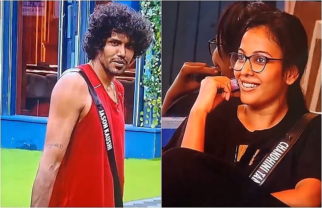 பிக் பாஸ் 10: ரசிகர்களின் கவனம்பெறும் ஜேசன் - சாந்தினி விடியோ!