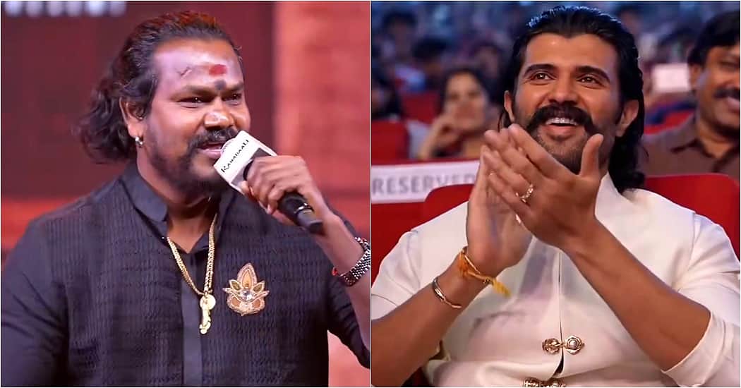 கடவுளால்... பாடகர் மகாலிங்கத்தைப் பாராட்டிய விஜய் தேவரகொண்டா!