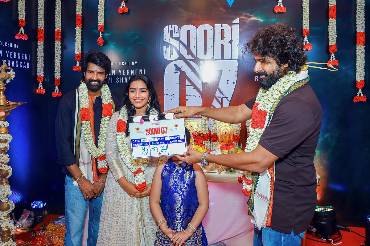 சூரியின் புதிய படம் தொடக்கம்	 - புகைப்படங்கள்