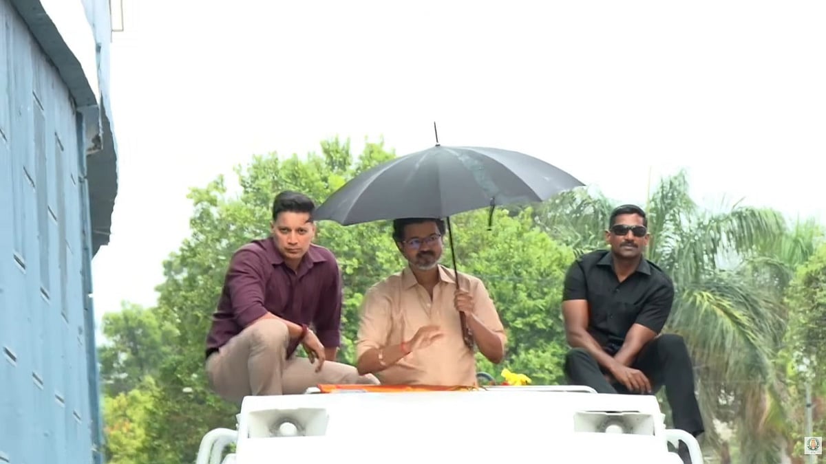 பலத்த மழை: முதல்வர் விஜய்யின் கேரள பயணம் ரத்து