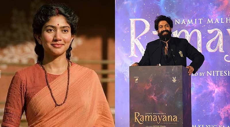 Sai Pallavi as sita, Yash at trailer launch