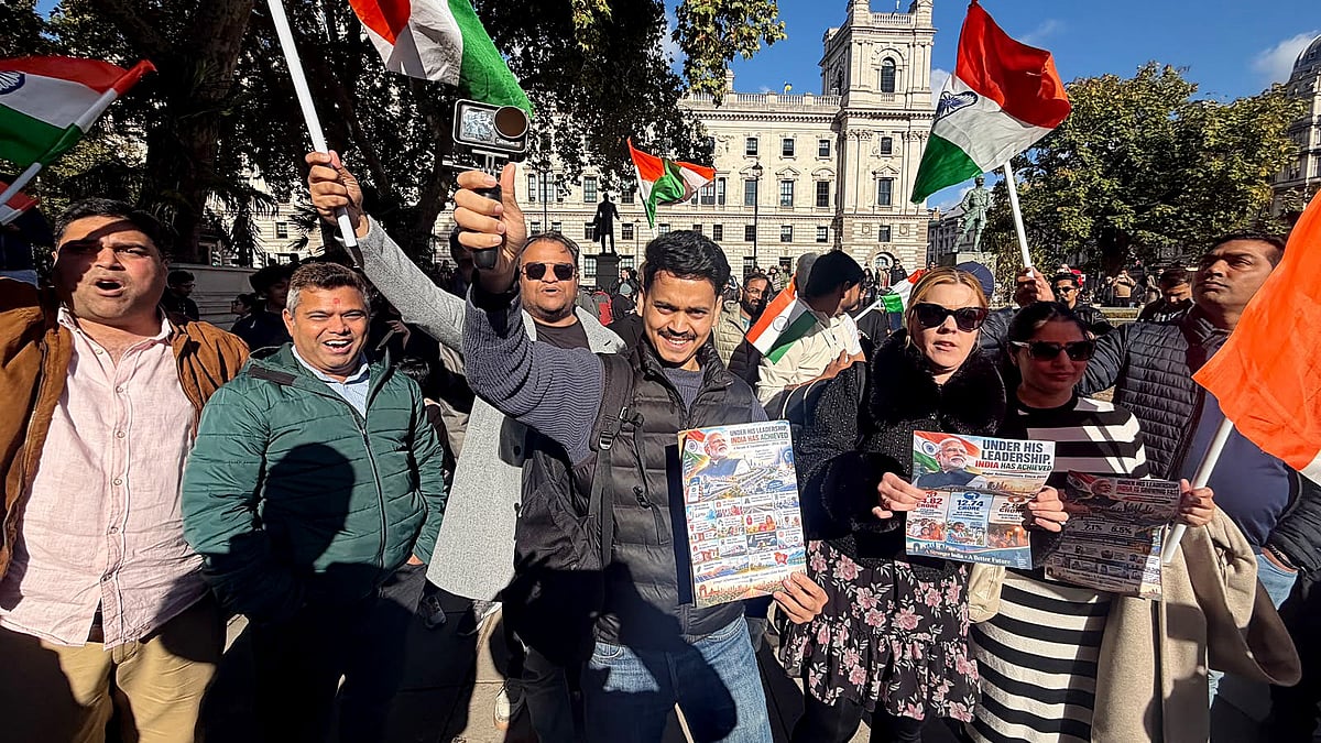 ஞானேஷ் குமாருக்கு எதிராக லண்டனில் போராட்டத்தைத் தொடங்கிய சிஜேபி!