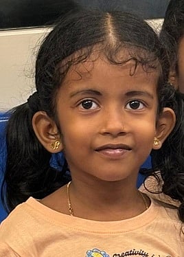 சிறுமி எவாஞ்சலின் ஹேனா