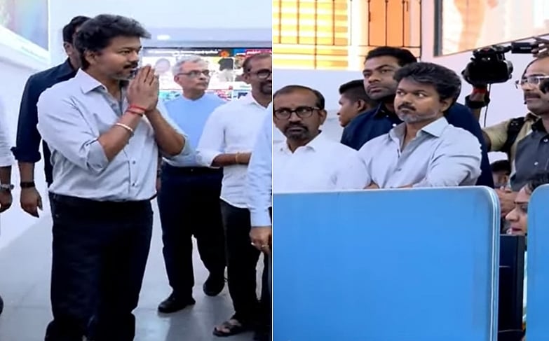 கனமழை எச்சரிக்கை: சென்னை ரிப்பன் மாளிகையில் முதல்வர் விஜய் ஆய்வு