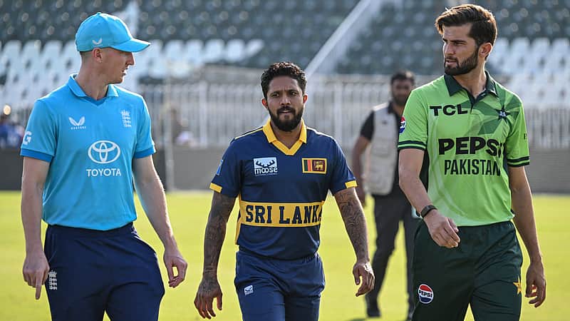 England, Sri Lanka, Pakistan captains.